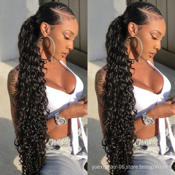 Deep Wave Curly 10a Grade Natural Peruvian Virgin Hair,100% Virgin Peruvian Human hair, Unprocessed Peruvian Hair Bundles